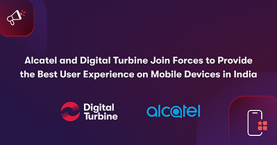 The collaboration will bring DT’s personalized mobile experiences to Alcatel users in India - customized from the moment they unbox their device to the everyday moments spent on them.