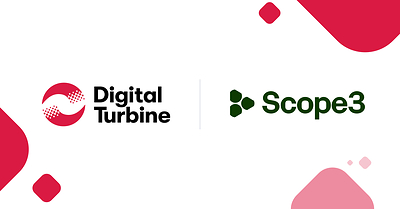 Digital Turbine and Scope3 partner to create new Digital Turbine Green Mobile Advertising Solutions powered by Scope3 data - furthering DT's commitment to efficient, green mobile advertising.