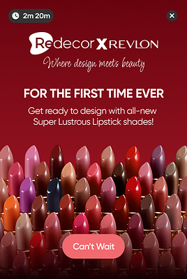 Redecor ft. Revlon’s Super Lustrous™ Lipstick Collection