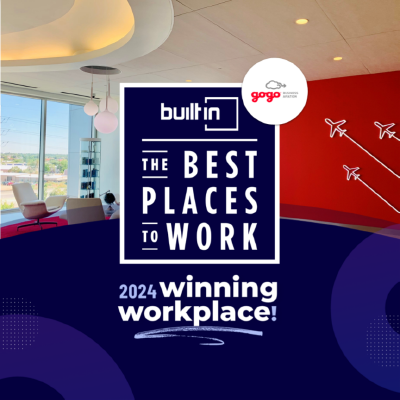 Gogo named No. 1 midsize workplace in Colorado.