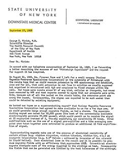 FONAR Celebrates the 50th Anniversary of the Origination of the MRI - Page 1 of 3