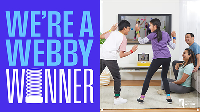Left Field Labs celebrates two wins at the 29th Annual Webby Awards.
