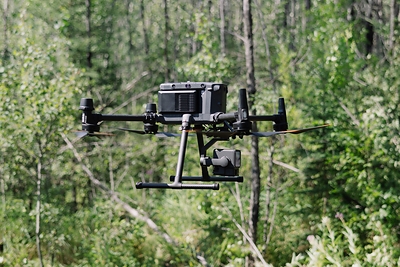 Photo of equipment used in veritree’s Smart Forest design. (CNW Group/Manulife Financial Corporation)