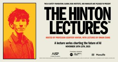 Hinton Lectures promotional poster (CNW Group/Manulife Financial Corporation)