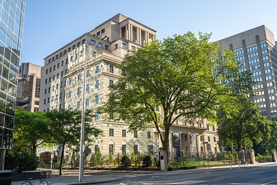 Manulife’s global headquarters in Toronto. The building has stood as an architectural landmark at 200 Bloor Street East since its grand opening on August 26, 1925. (CNW Group/Manulife Financial Corporation)