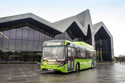 BYD ADL Enviro200EV First Glasgow (CNW Group/NFI Group Inc.)