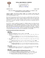 Tinka Intersects Exceptional Zinc Grades at Ayawilca and Expands Silver Zone Discovery (CNW Group/Tinka Resources Limited)