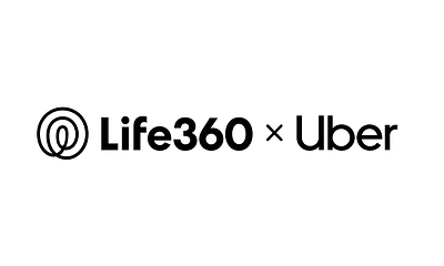 Life360 and Uber logos