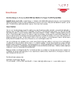 Vermilion Energy Inc. Announces $0.23 CDN Cash Dividend for August 15, 2018 Payment Date (CNW Group/Vermilion Energy Inc.)
