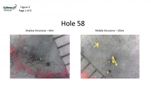 Figure 3: Photos of Visible Gold