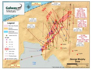 Figure 2: Plan Map of the George Murphy Zone