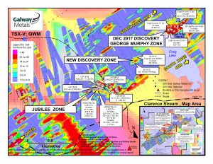 Figure 4: Soils Map of the Jubilee, New Discovery and George Murphy Zones