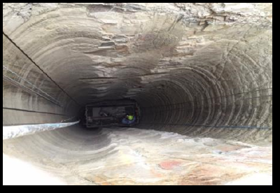 Figure 2: 27m deep shaft (CNW Group/Nubian Resources Ltd.)