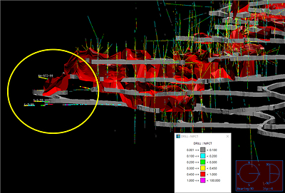 Showing Area 2 exploration potential (CNW Group/Electric Royalties Ltd.)