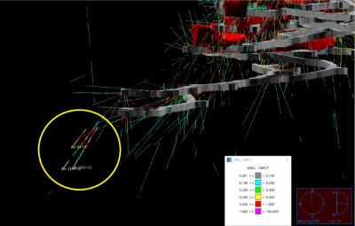 Showing Area 3 exploration potential (CNW Group/Electric Royalties Ltd.)