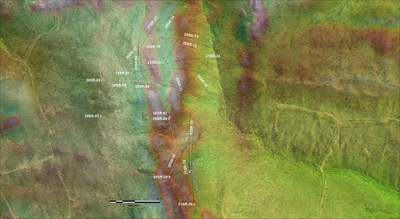 Map showing location of all drill holes completed at Shot Rock to date with those from the latest phase shown in black. Drill-hole 21SR-17 was abandoned due to technical difficulties but was re-drilled as 21SR-18. (CNW Group/Northern Shield Resources Inc.)