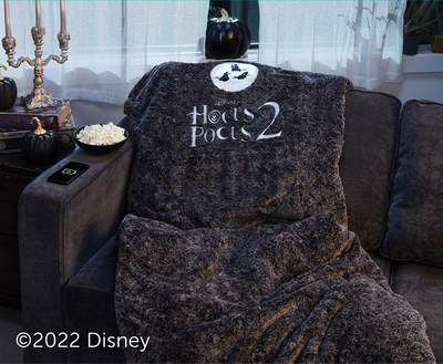The Lovesac and Hocus Pocus 2 integration brings high-definition movie theater experiences into the comfort of our customer's homes.