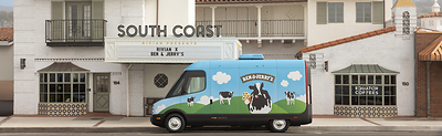 Rivian and Ben & Jerry's unveil ice cream truck of the future.