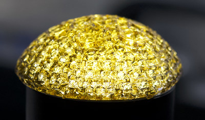 CollPlant's 3D bioprinted regenerative breast implants. Photo by Valerie Arad
