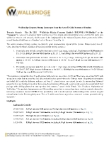Wallbridge Reports Strong Intercepts from the Area 51 Gold System at Fenelon (CNW Group/Wallbridge Mining Company Limited)