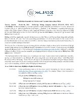 Wallbridge Expands the Tabasco and Cayenne Zones along Strike (CNW Group/Wallbridge Mining Company Limited)