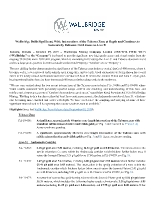 Wallbridge Drills Significant, Wide Intersections of the Tabasco Zone at Depth and Continues to Successfully Delineate Gold Zones in Area 51 (CNW Group/Wallbridge Mining Company Limited)