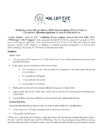 Wallbridge Assays 2.81 g/t Gold over 98.91 metres including 15.93 g/t Gold over 11.22 metres Confirming Significance of Area 51 Zone Discovery (CNW Group/Wallbridge Mining Company Limited)