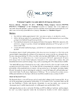 PDF: Wallbridge Completes Successful Initial Drill Program at Beschefer (CNW Group/Wallbridge Mining Company Limited)