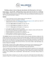 Wallbridge continues to intersect high grade mineralization with 49.06 g/t gold over 10.13 metres (CNW Group/Wallbridge Mining Company Limited)