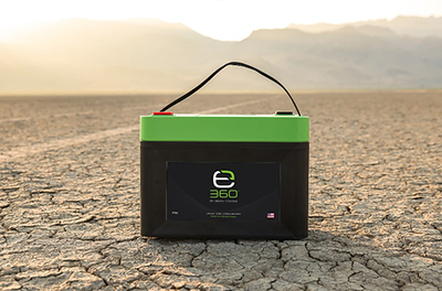 Expion360's e360 Lithium Battery Powering the Pursuit (TM). (PRNewsfoto/Expion360, Inc.)