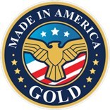 Made in America Gold Logo (CNW Group/Palisades Goldcorp Ltd.)