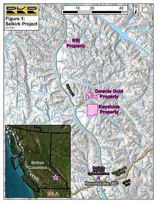 Selkirk Project Map (CNW Group/Rokmaster Resources Corp.)
