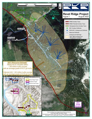 Drill Hole Map (CNW Group/Rokmaster Resources Corp.)