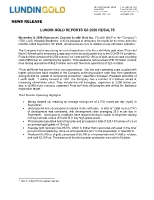 Lundin Gold Reports Q3 2020 Results (CNW Group/Lundin Gold Inc.)