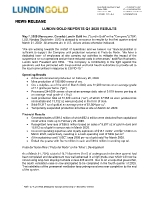Lundin Gold Reports Q1 2020 Results (CNW Group/Lundin Gold Inc.)