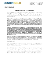 Lundin Gold COVID-19 Response (CNW Group/Lundin Gold Inc.)