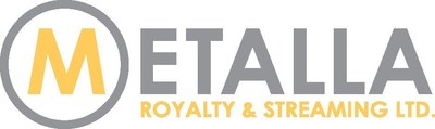 Metalla Royalty & Streaming Ltd. Logo (CNW Group/Metalla Royalty and Streaming Ltd.)