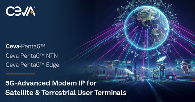 Ceva’s third-generation PentaG platform enables scalable 5G-Advanced modem IP for both satellite and terrestrial user terminals. PentaG-NTN brings production-ready 5G-NTN connectivity to LEO and MEO constellations, while PentaG-Edge extends the same architecture to industrial, private 5G, IoT, and advanced edge applications - delivering a unified, validated modem subsystem across the evolving global 5G ecosystem.