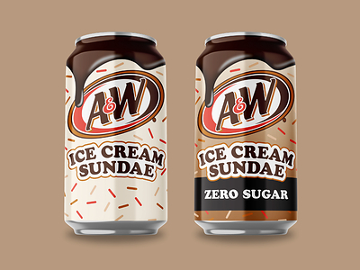 A&W Ice Cream Sundae