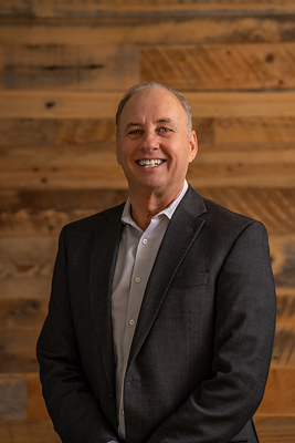 Bill Filippin at the Pacific Valley Bank corporate offices.