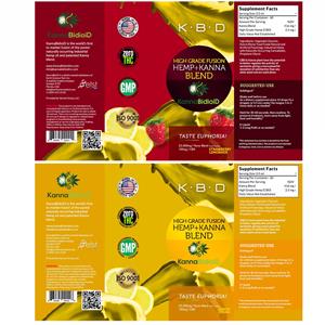 E-liquid/Sublingual High Grade Fusion Hemp+Kanna Blend Strawberry Lemonade & Lemon Cream flavors