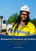 180726 - OceanaGold Q2 2018 MDA - FINAL (CNW Group/OceanaGold Corporation)