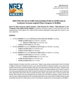 NGEx Drills 335.15m at 4.08% CuEq including 19.50m at 18.96% CuEq at Lunahuasi; Increases targeted Phase 4 program to 30,000m (CNW Group/NGEx Minerals Ltd.)