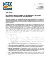 (CNW Group/NGEx Minerals Ltd.)