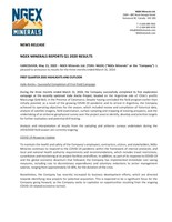 NGEx Minerals Reports Q1 2020 Results (CNW Group/NGEx Minerals Ltd.)