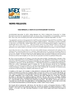 NGEx Minerals Announces Management Changes (CNW Group/NGEx Minerals Ltd.)