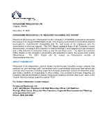 Paramount Resources Ltd. Releases Inaugural ESG Report (CNW Group/Paramount Resources Ltd.)