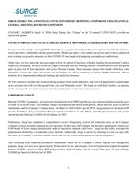 Surge Energy Inc. Announces Covid-19 Pandemic Response; Corporate Update; Annual General Meeting; Dividend Suspension (CNW Group/Surge Energy Inc.)