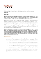 ShaMaran Reports Fourth Quarter 2025 Results and Year-End Reserves and Resources (CNW Group/ShaMaran Petroleum Corp.)