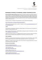 ShaMaran to Present at SpareBank 1 Energy Conference in Oslo (CNW Group/ShaMaran Petroleum Corp.)